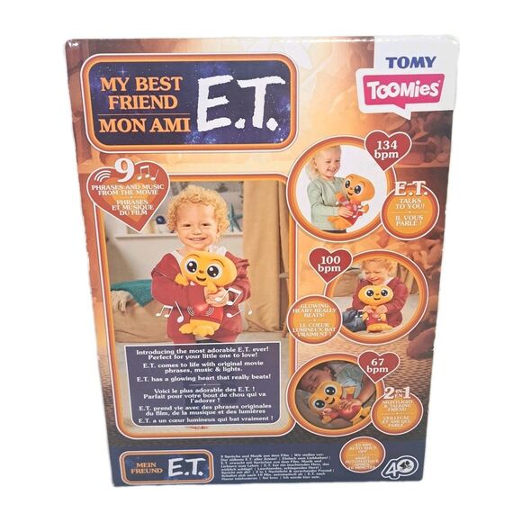 Tomy Toomies My Best Friend Talking E.T. Extra Terrestrial 2023 Interactive Toy - Picture 5 of 5